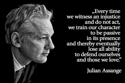 Image result for assange those who do nothing