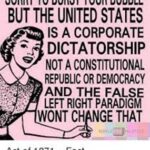 Are There Two Americas?—U.S. for America vs. U.S. of America, Inc.?