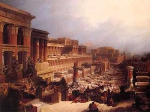 Israelites leaving Egypt (1828) by David Roberts